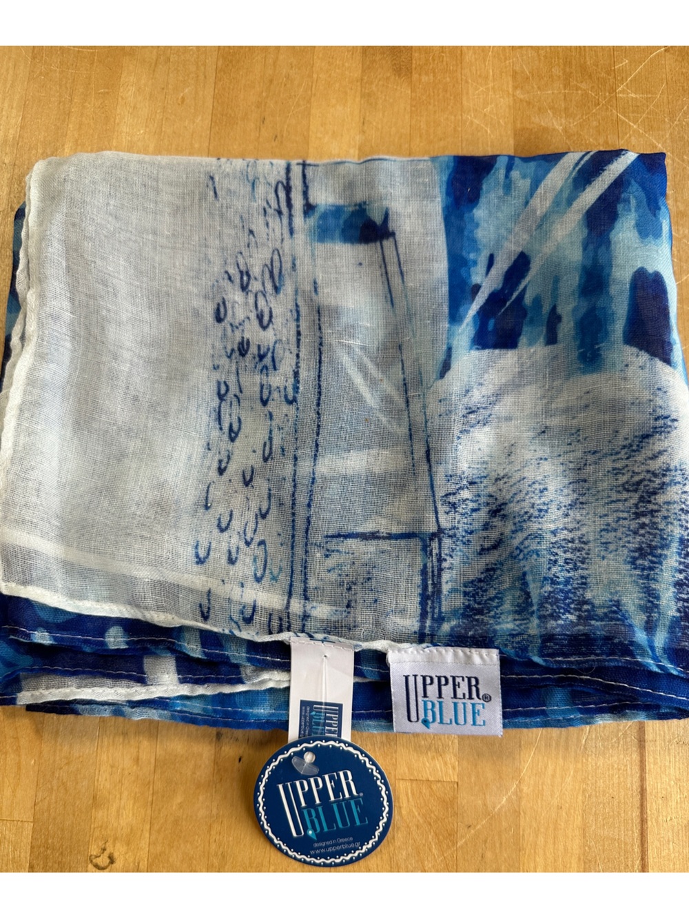 Greek souvenir scarf NWT